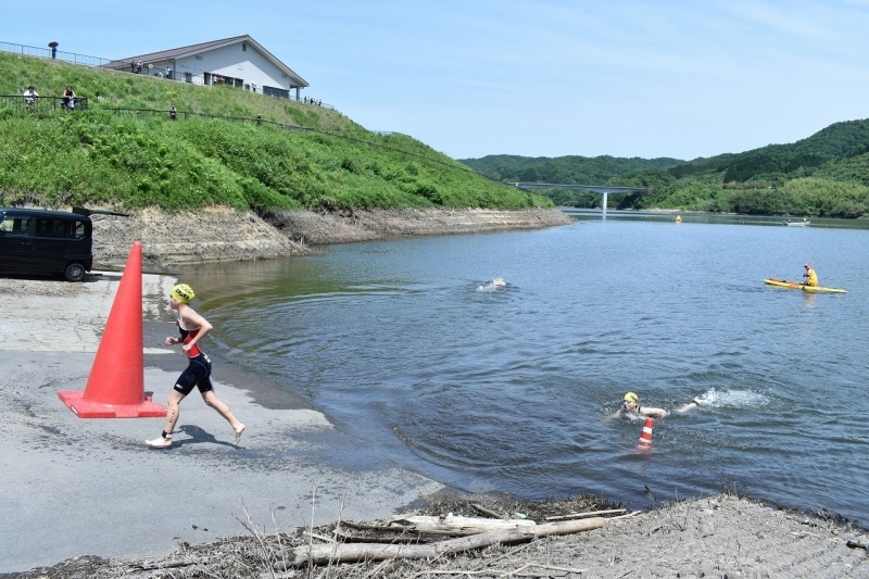さくらおろち湖スプリントトライアスロン