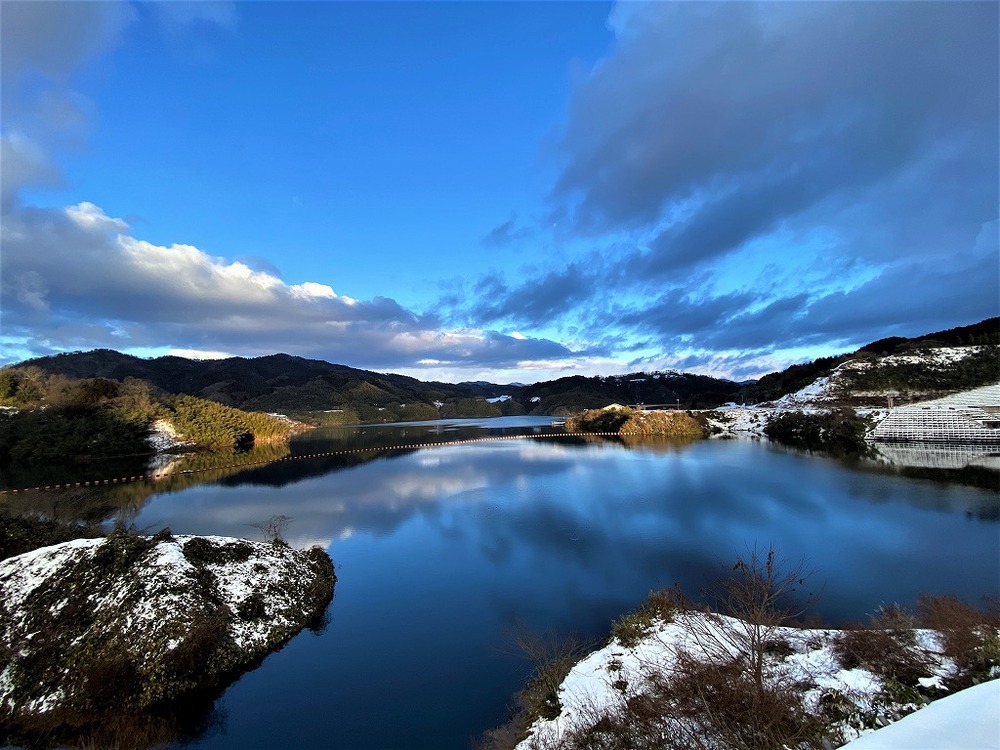 ほんのりと雪化粧